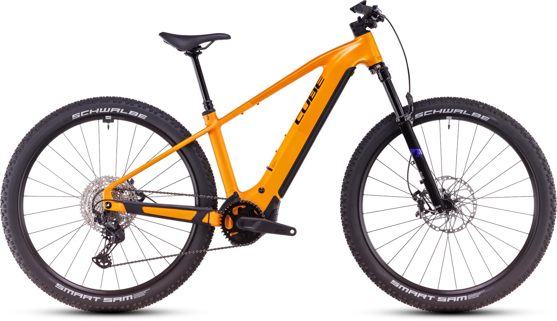 Cube Reaction Hybrid SLX 800 spectraorange n violet 2025 - E-Bike Hardtail Mountainbike - Schade aan het lakwerk