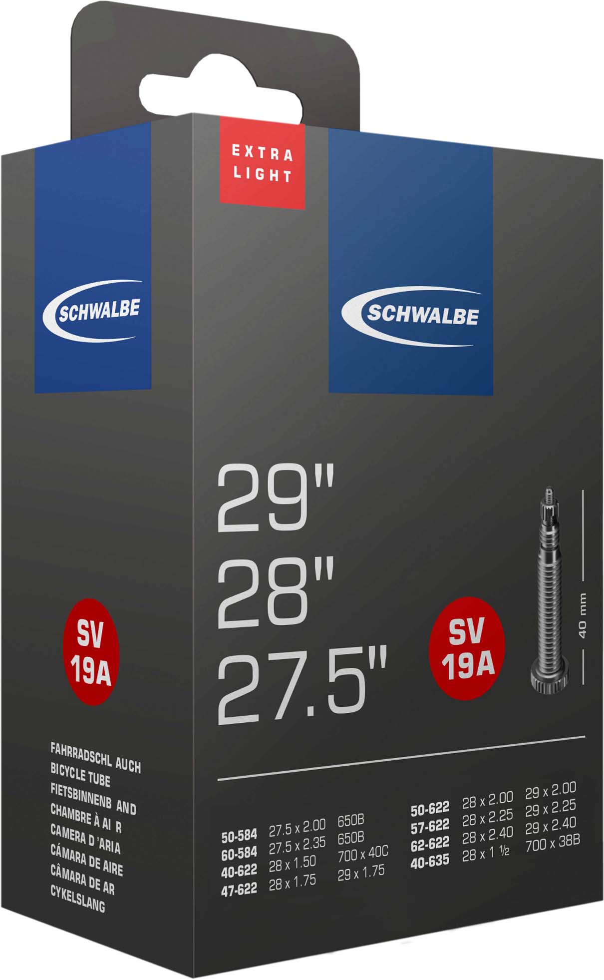 Schwalbe Buis SV Nr. 19A (27,5"/28"/29")