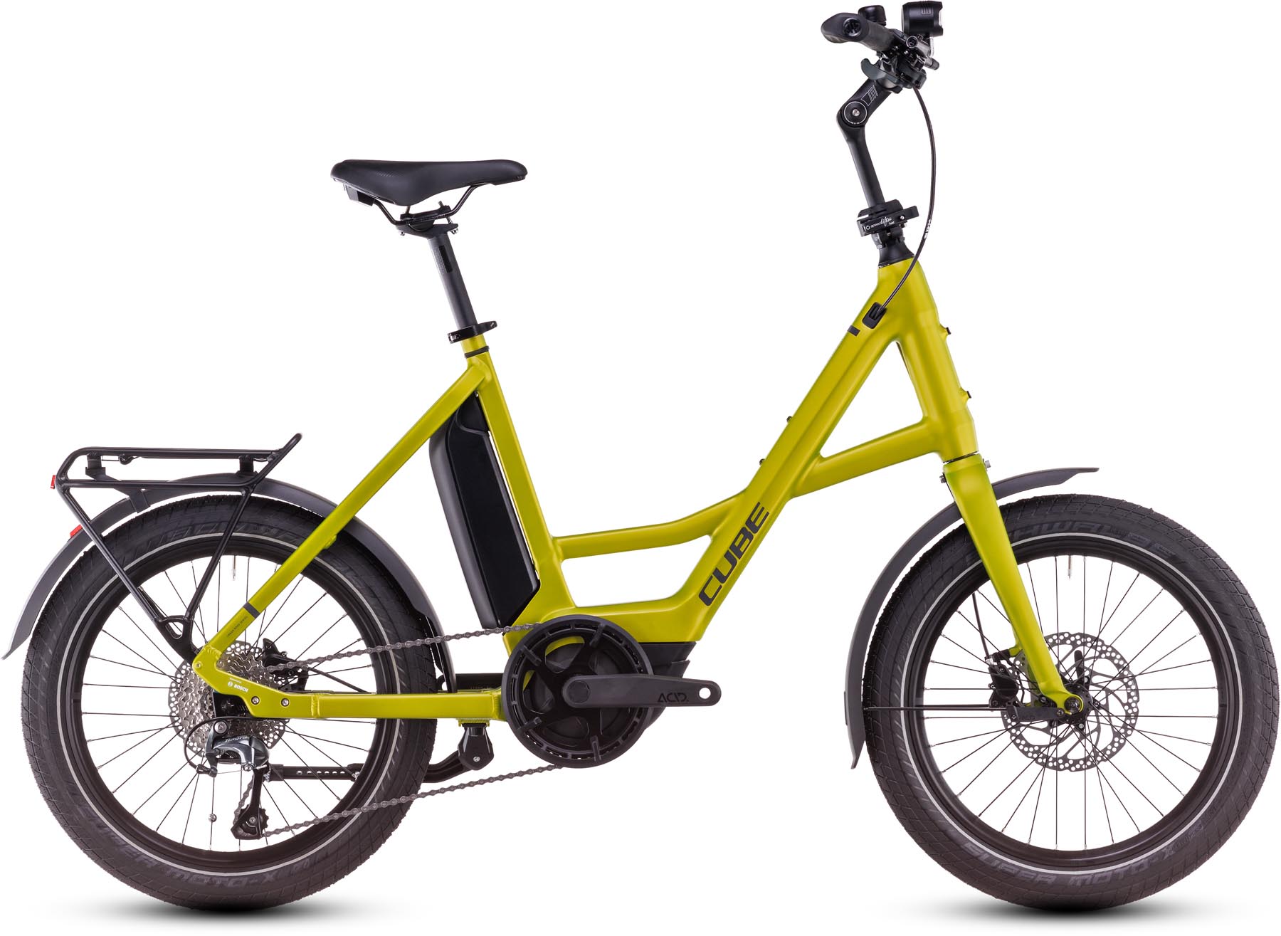 Cube Compact Hybrid 500 lizard n reflex 2025 - E-Bike Compactfiets