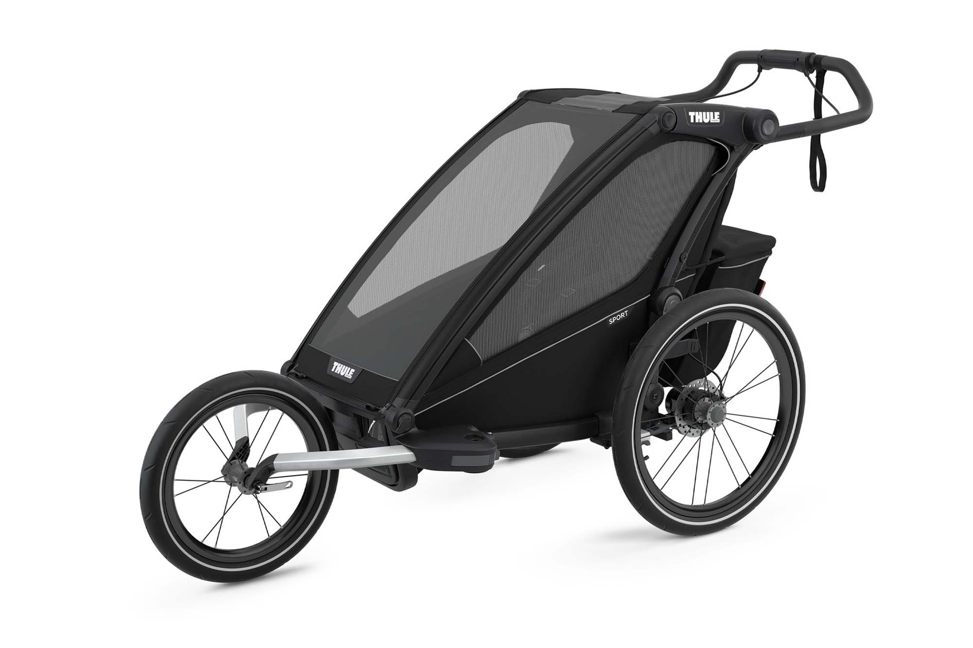 Thule Chariot Sport 1 Kinderkar, Middernacht Zwart