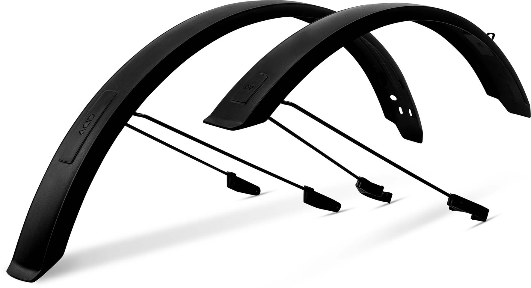 ACID Spatbordenset 65 29" ST Mount 2.0 - zwart