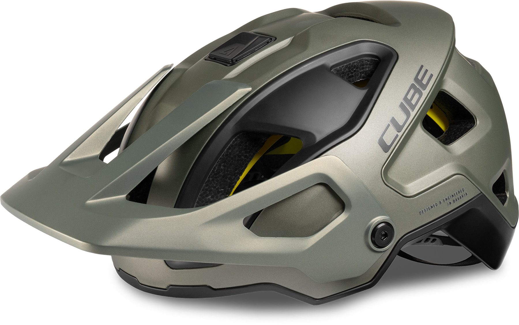 CUBE Helm STROVER TM rietgroen