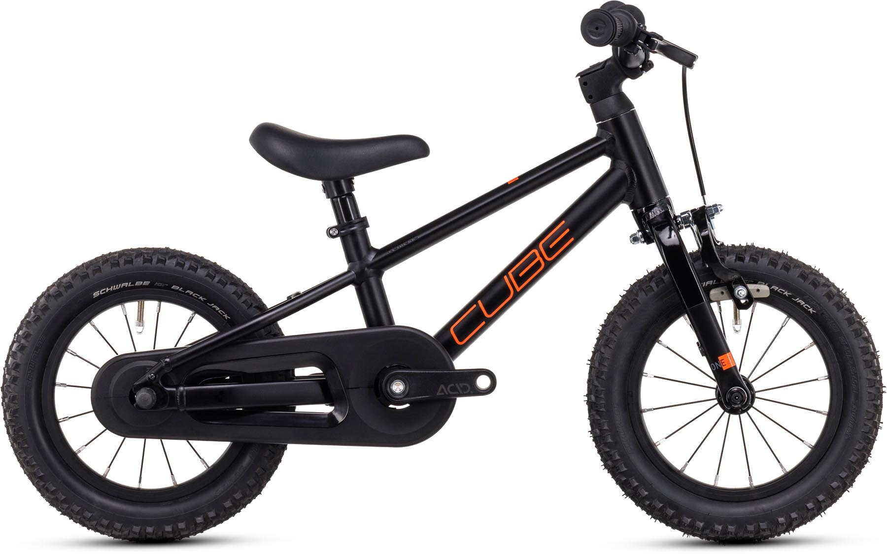 Cube Numove 120 RT black n orange 2025 - Kinderfiets 12 inch