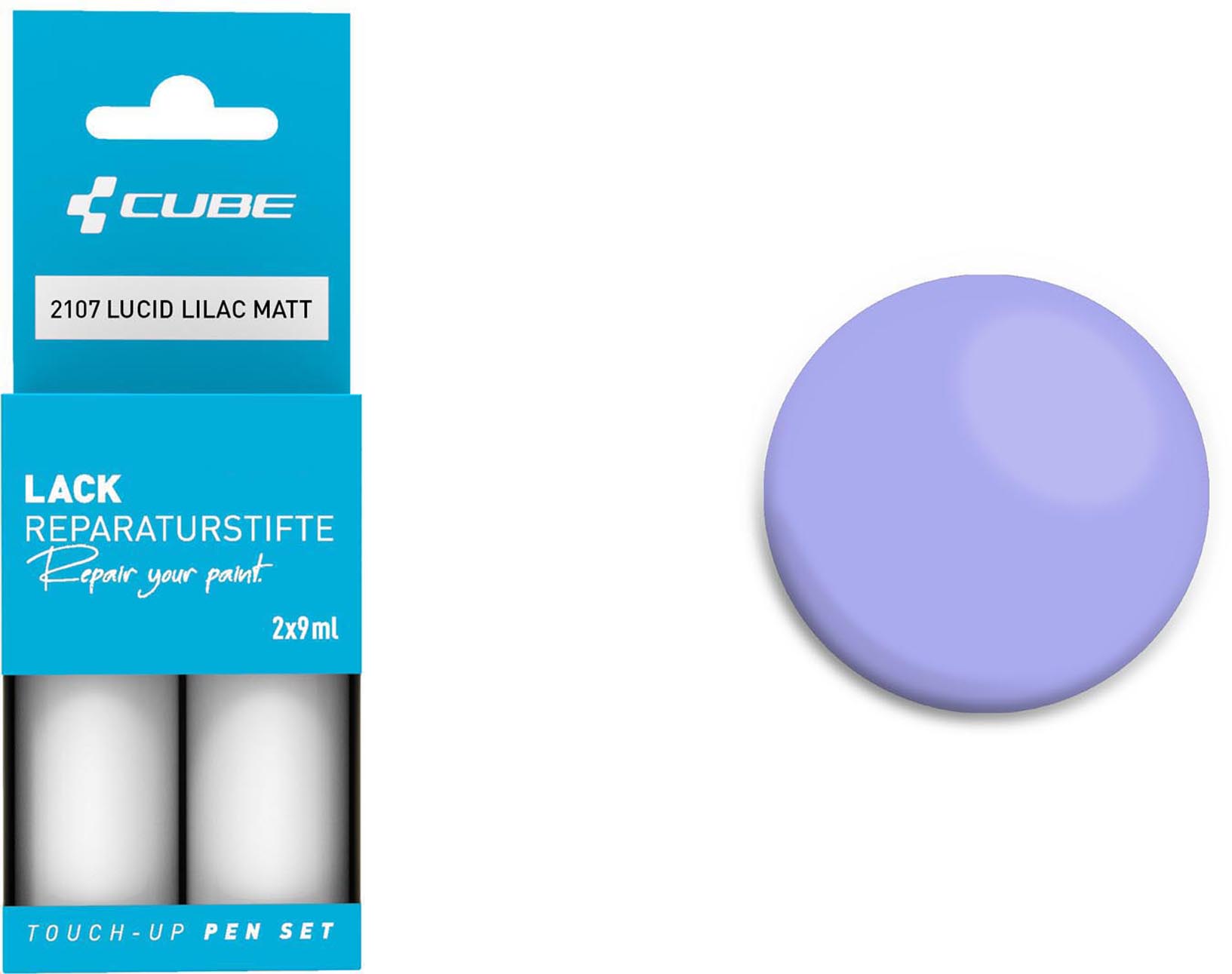 Cube Lakstiftenset LUCID LILAC mat 2107