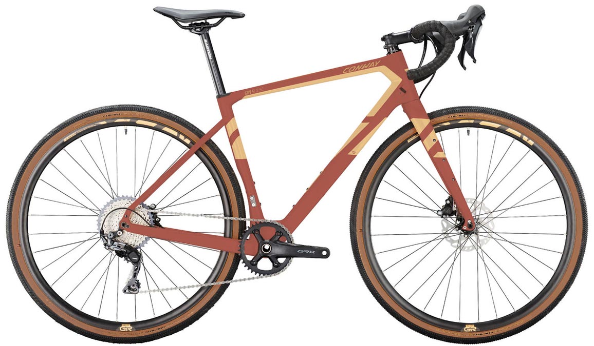 Conway GRV 9.0 SE rustred matt 2025 - Grindfiets