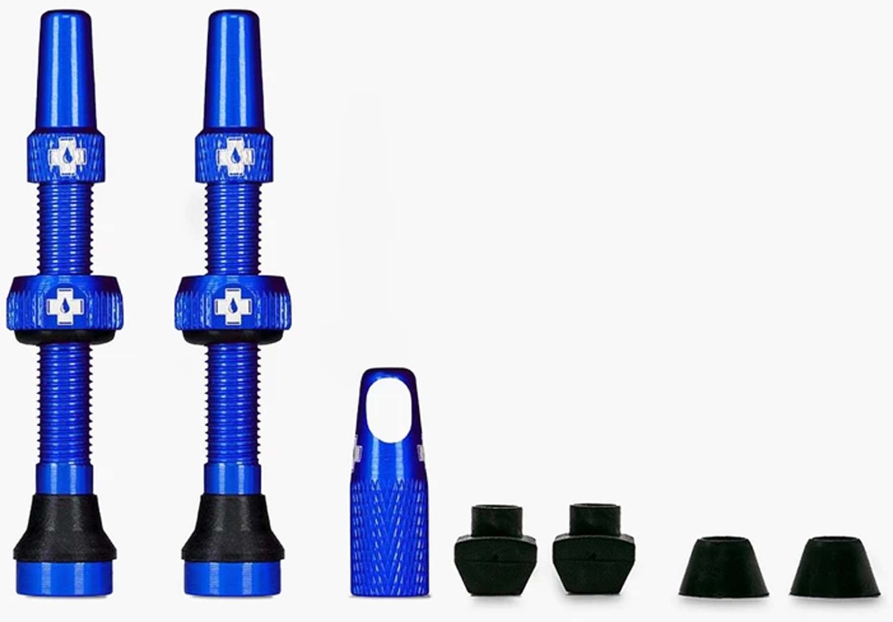Muc-Off Tubeless ventielset Universeel voor MTB & Road  blauw 60 mm