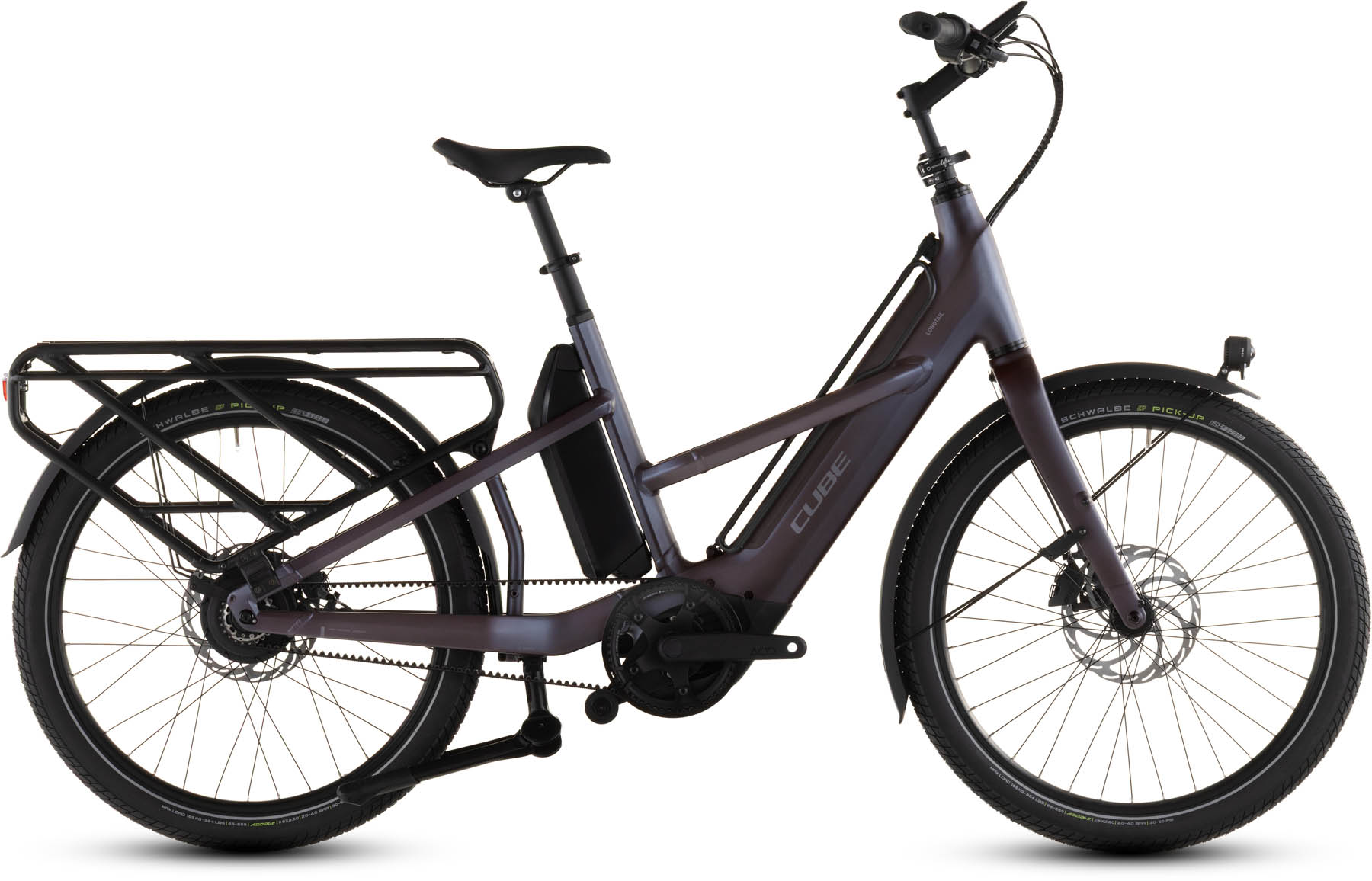Cube Longtail Hybrid Comfort 800 mineralgrey n reflex 2026 - E-Bike bakfiets