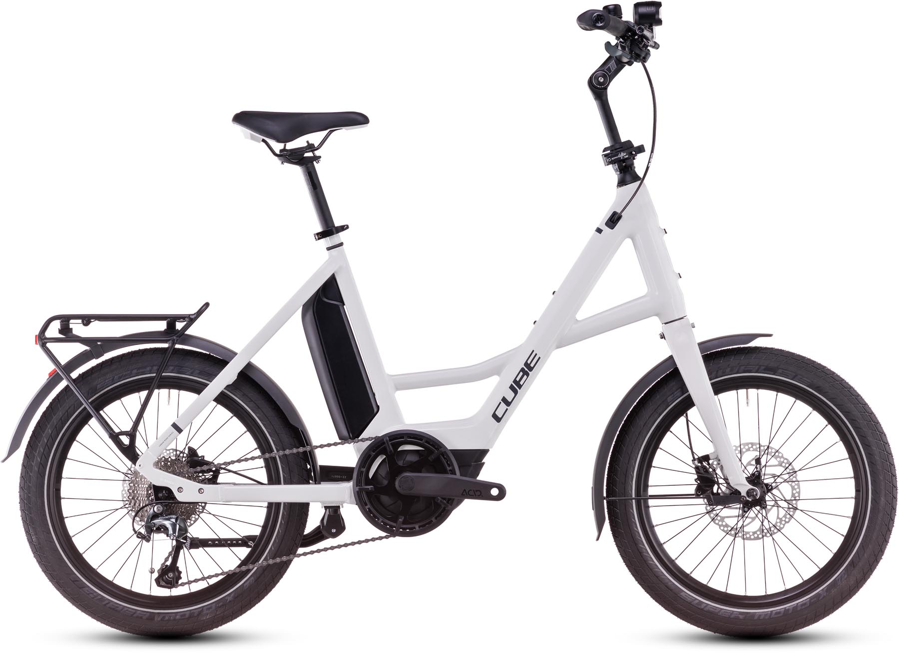 Cube Compact Hybrid 500 cotton n reflex 2025 - E-Bike Compactfiets