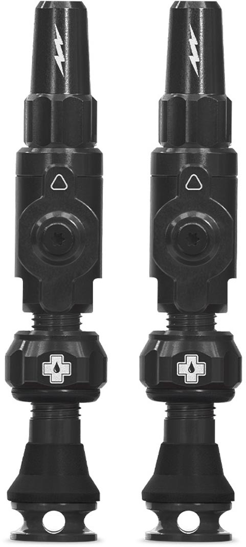 Muc Off Tubeless-ventiel Big Bore Lite zwart 45 mm