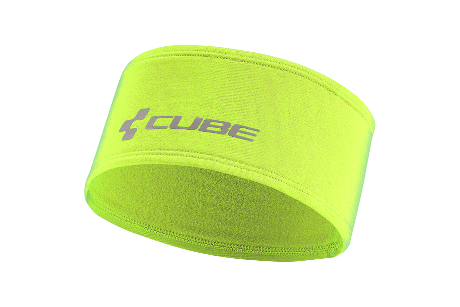 CUBE Functionele hoofdband RACE Be Warm Safety - neongeel