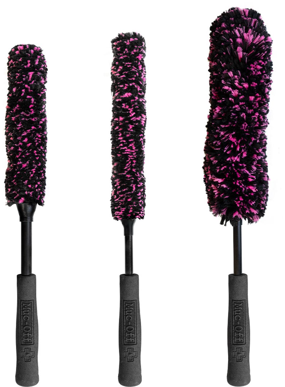 Muc Off microvezelborstelset (set van 3)