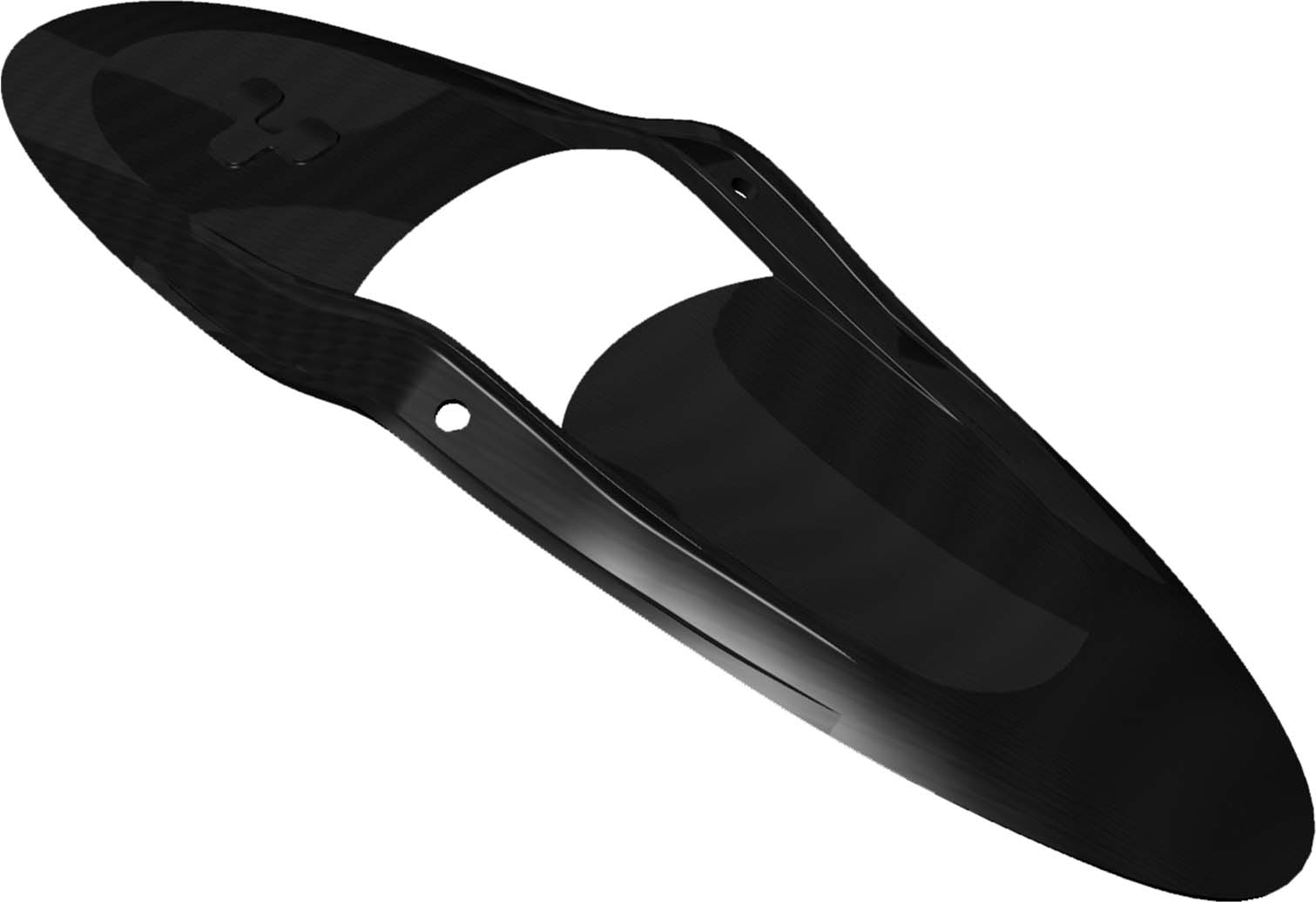 Cube Muddy Board Carbon Stereo/Sting zwart