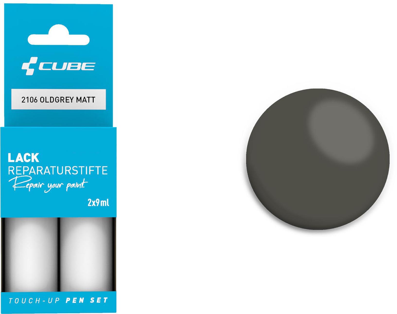 Cube Lakstiftenset OLDGREY mat 2106