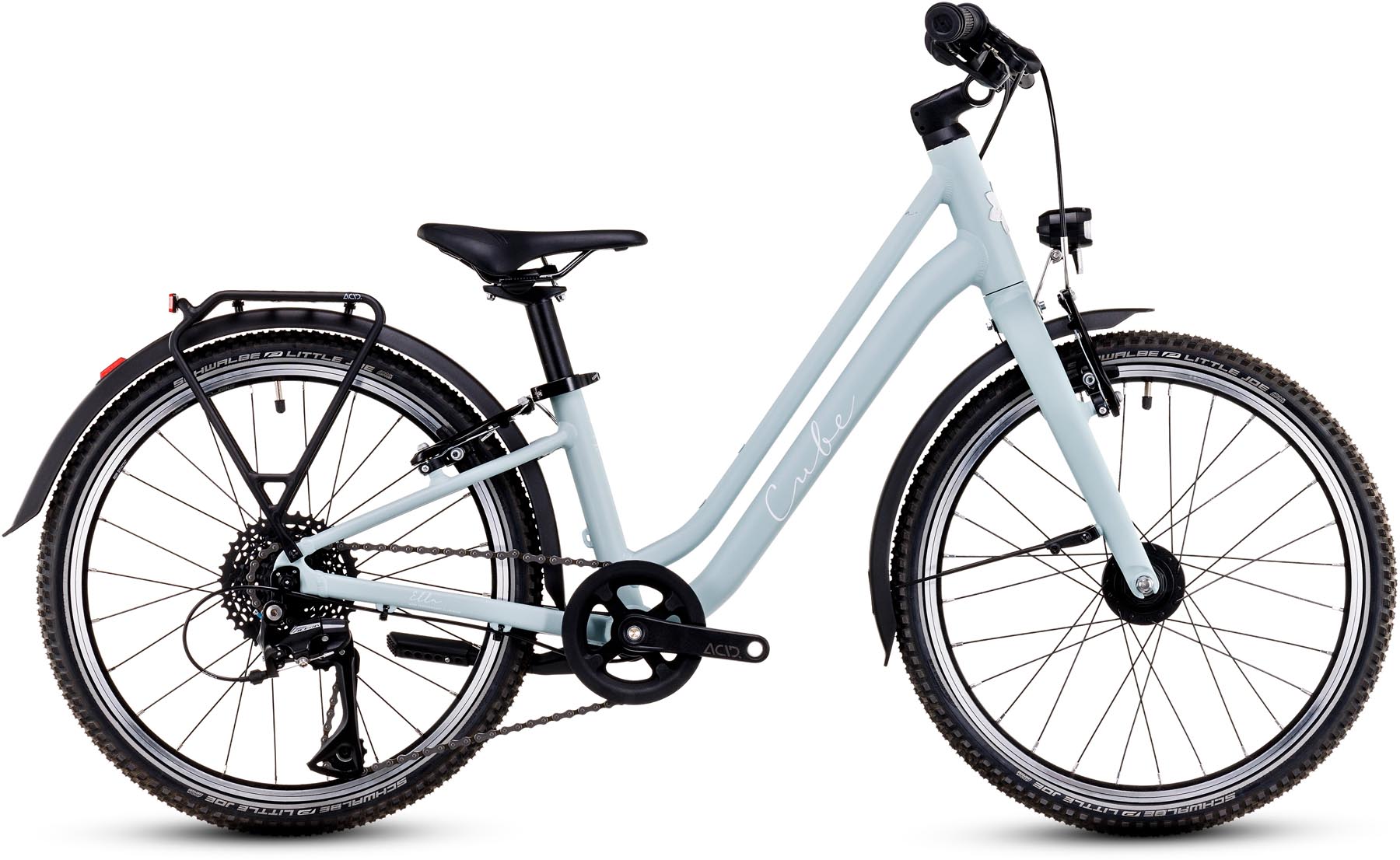 Cube Ella 200 aloegreen n white 2025 - Kinderfiets 20 inch
