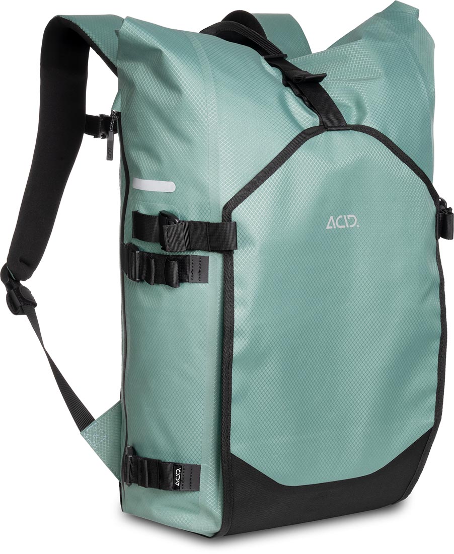 ACID Zijvak &amp; rugzak FLIP PRO 25 CILink green