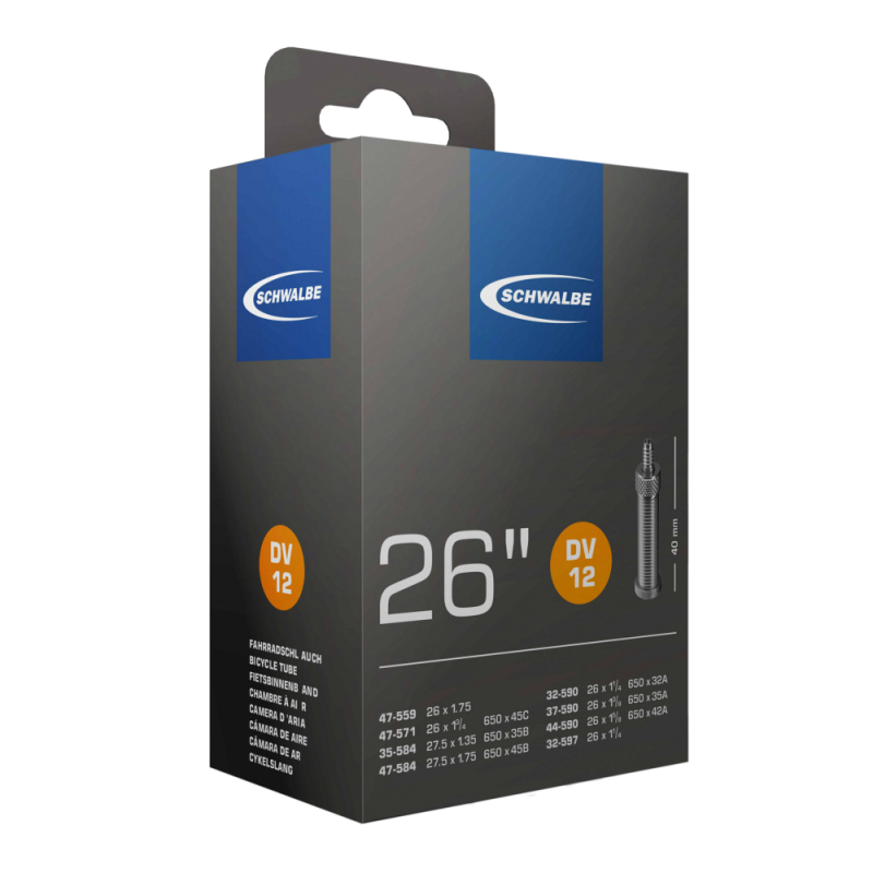 Schwalbe Slang #12 Flitsventiel 40 mm (DV)