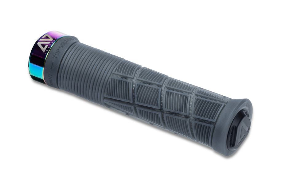 ACID DISRUPT grips - doorschijnende black'n'oil slick
