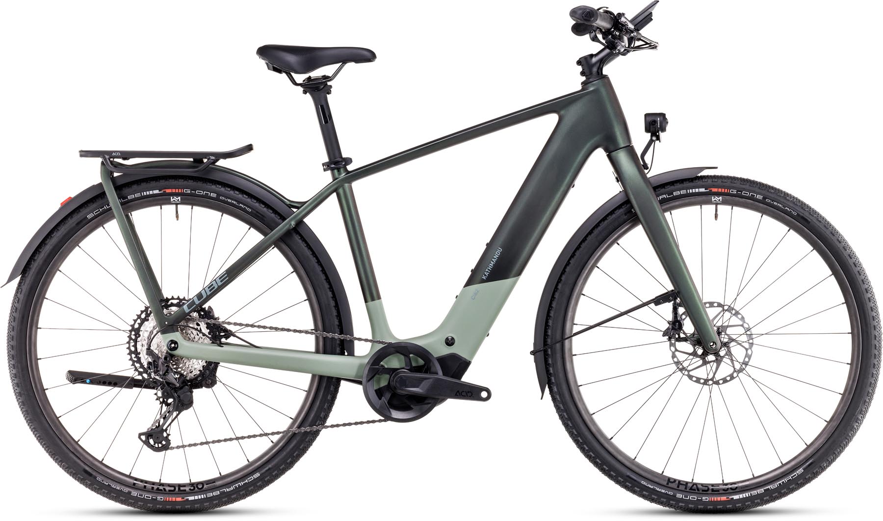 Cube Kathmandu Hybrid C:62 SLT 400X stellar n origanogreen 2025 - E-Bike Trekkingfiets Heren