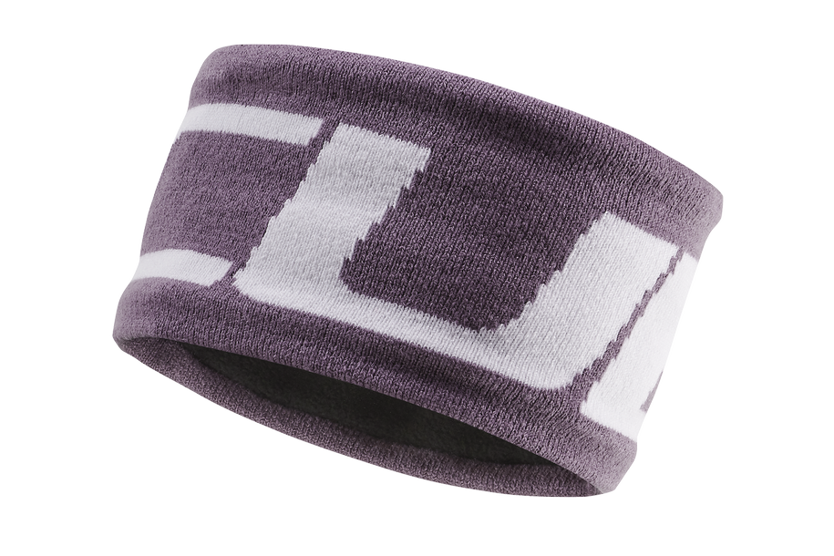 CUBE Hoofdband violet'n'wit
