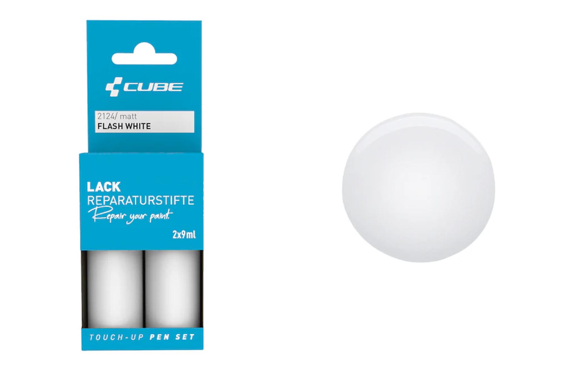 Cube Lakstiftenset flash white mat 2124