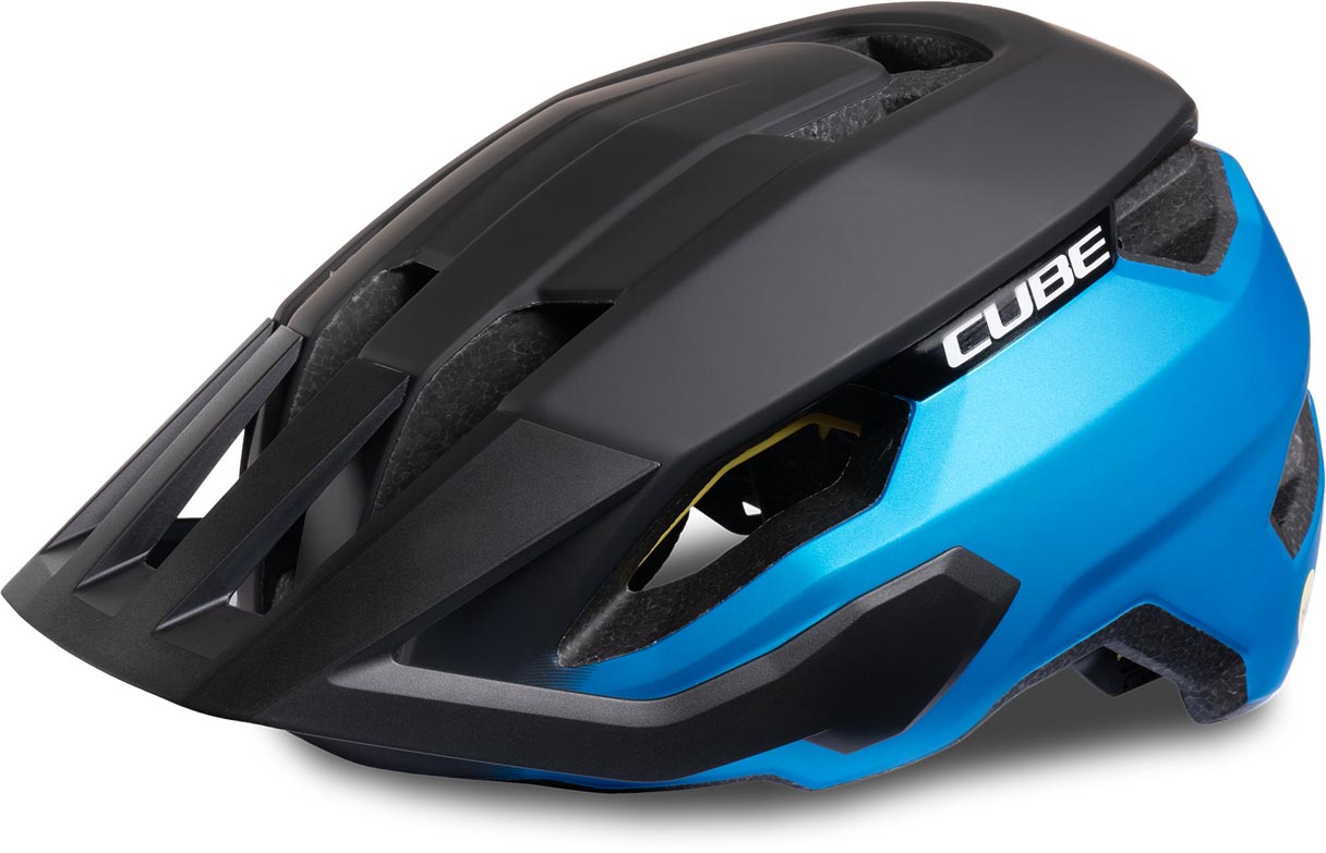 CUBE Helm STRAY X Actionteam topaasblauw