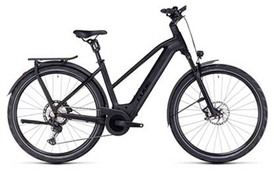 Klik hier voor Cube e-bikes met trapezframe.