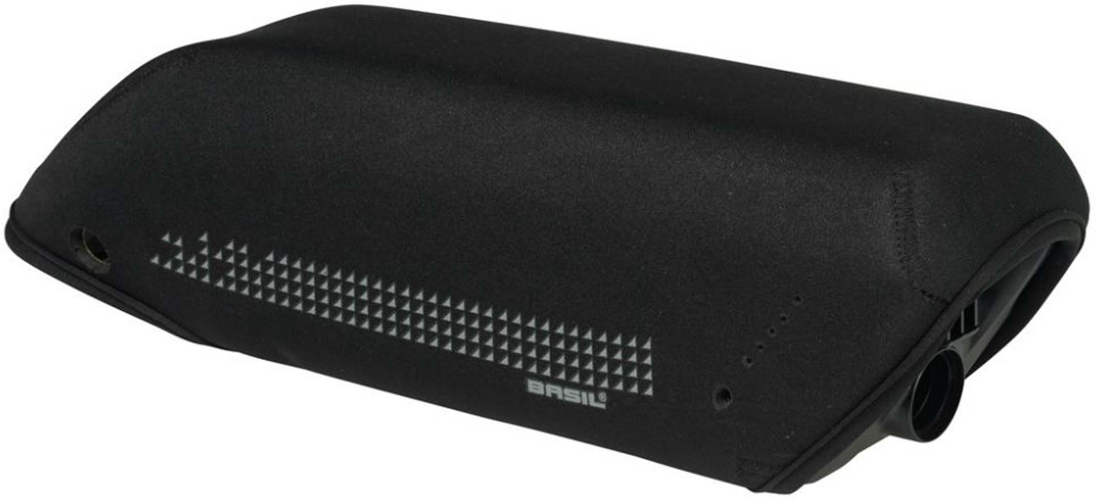 Basil Downtube Batterijdeksel - frameafdekking voor Bosch - zwart lime
