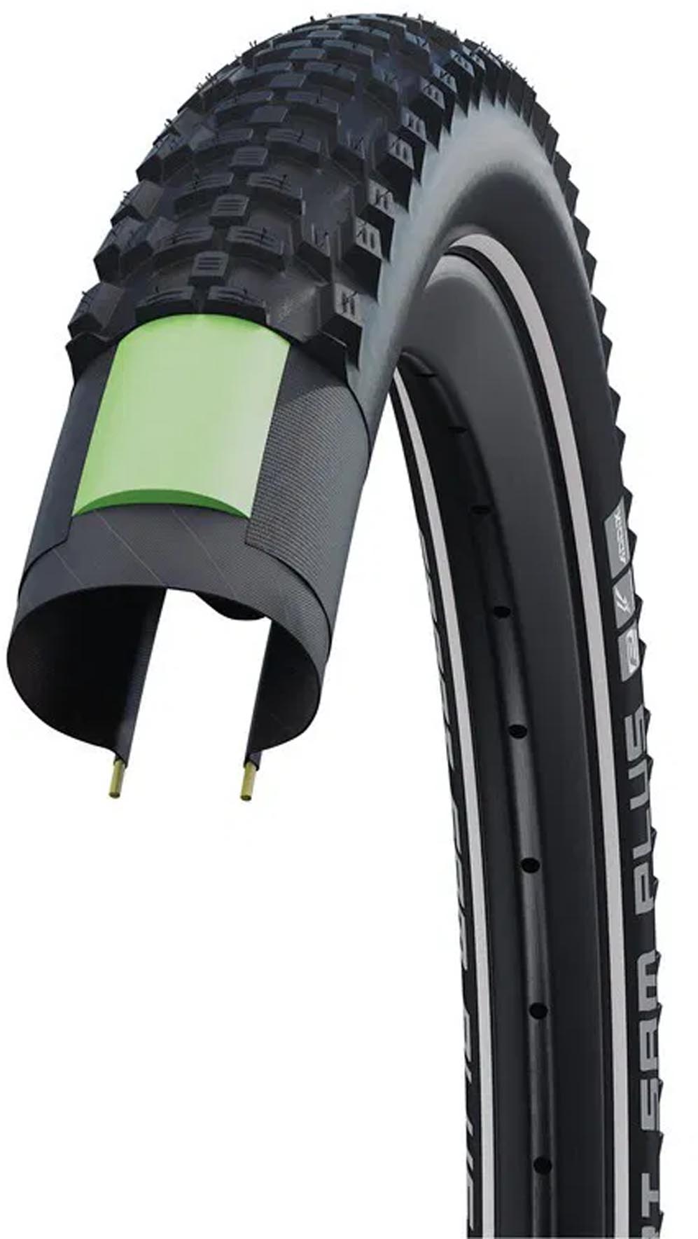 Schwalbe Banden Smart Sam Plus HS 624 (E-50) 28x1,85" 47-622 sw-Ref.E50 PeL DD GG Adx