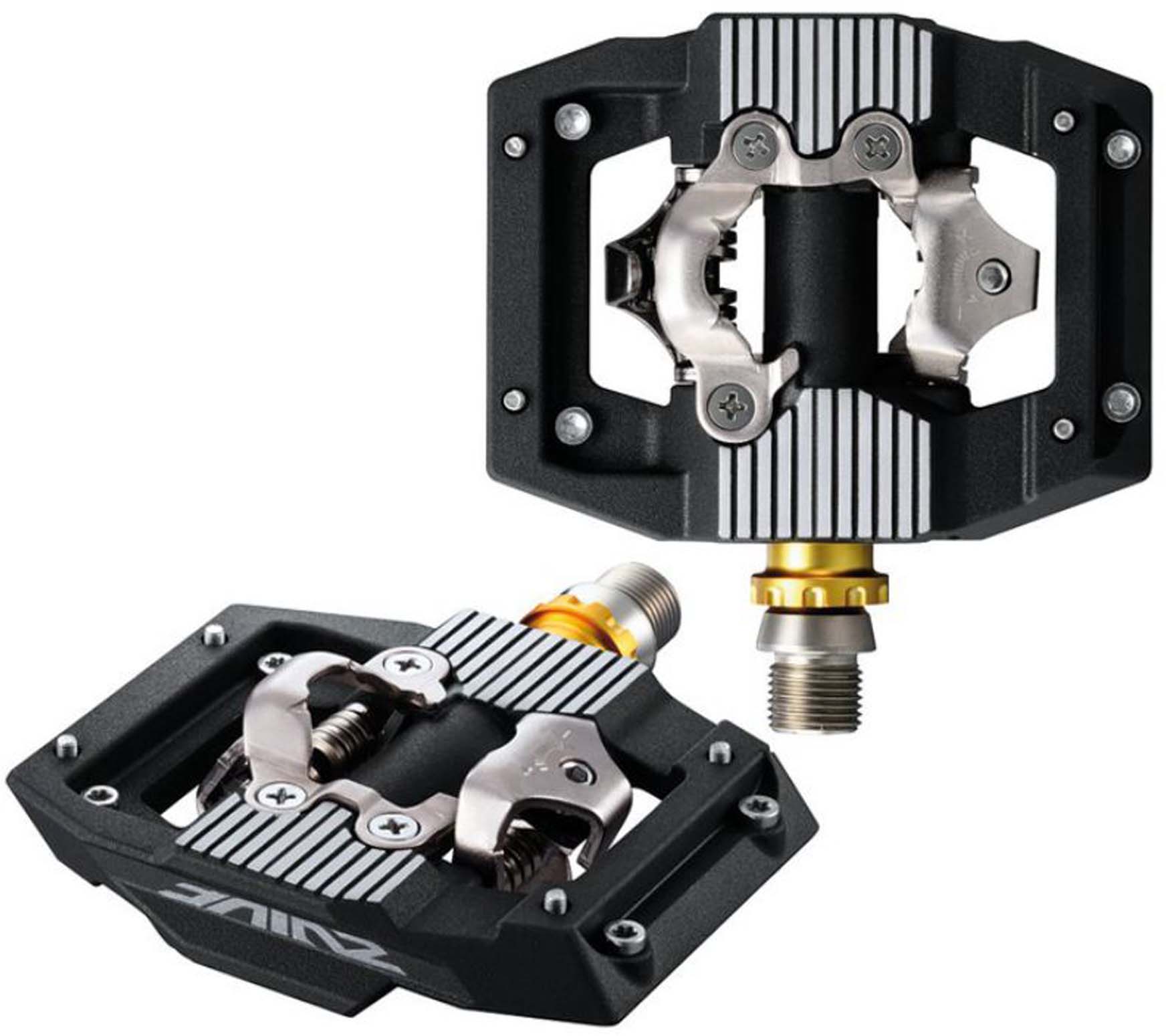 Shimano SPD MTB-pedaal PDM821, zwart, 9/16" tweezijdig, zonder reflector