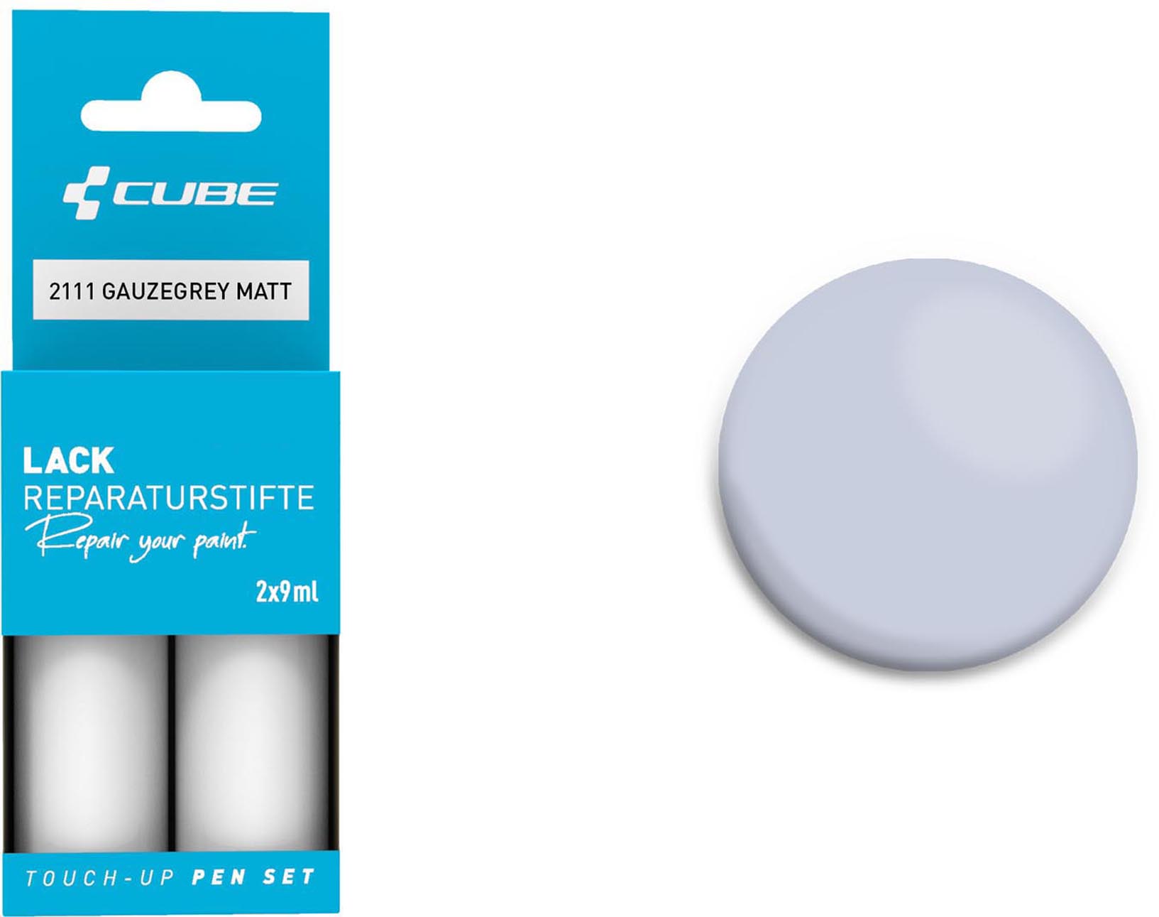 Cube Lakstiftenset GAUZEGREY mat 2111