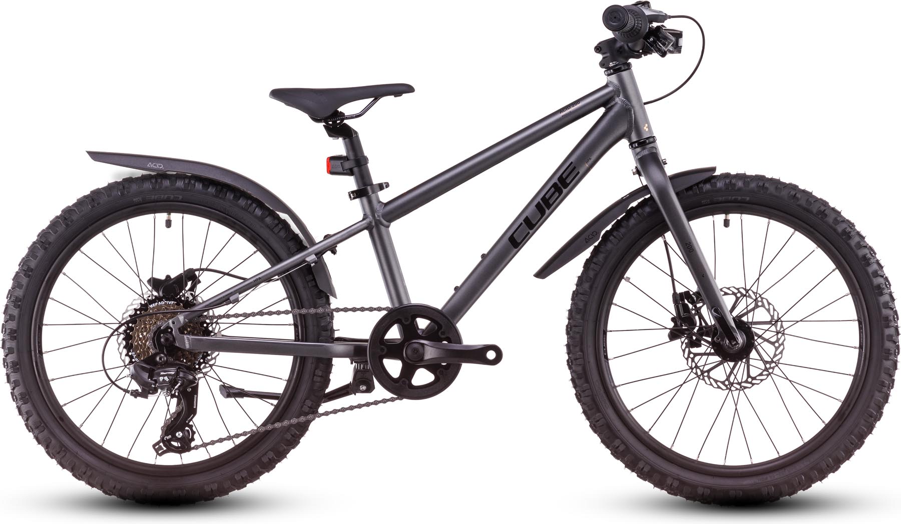 Cube Acid 200 Disc Allroad grey n flash 2025 - Kinderfiets 20 inch