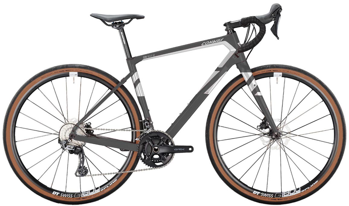 Conway GRV 10.0 SE graphite grey matt 2025 - Grindfiets