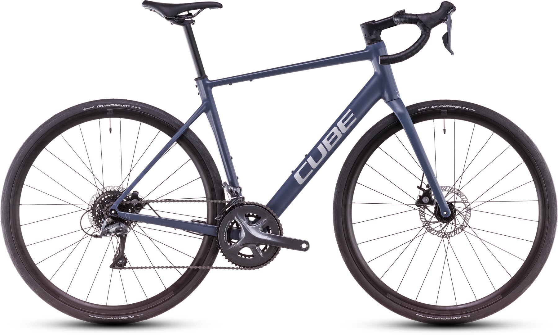 Cube Attain Pro nightflight n grey 2025 - Aluminium Racefiets