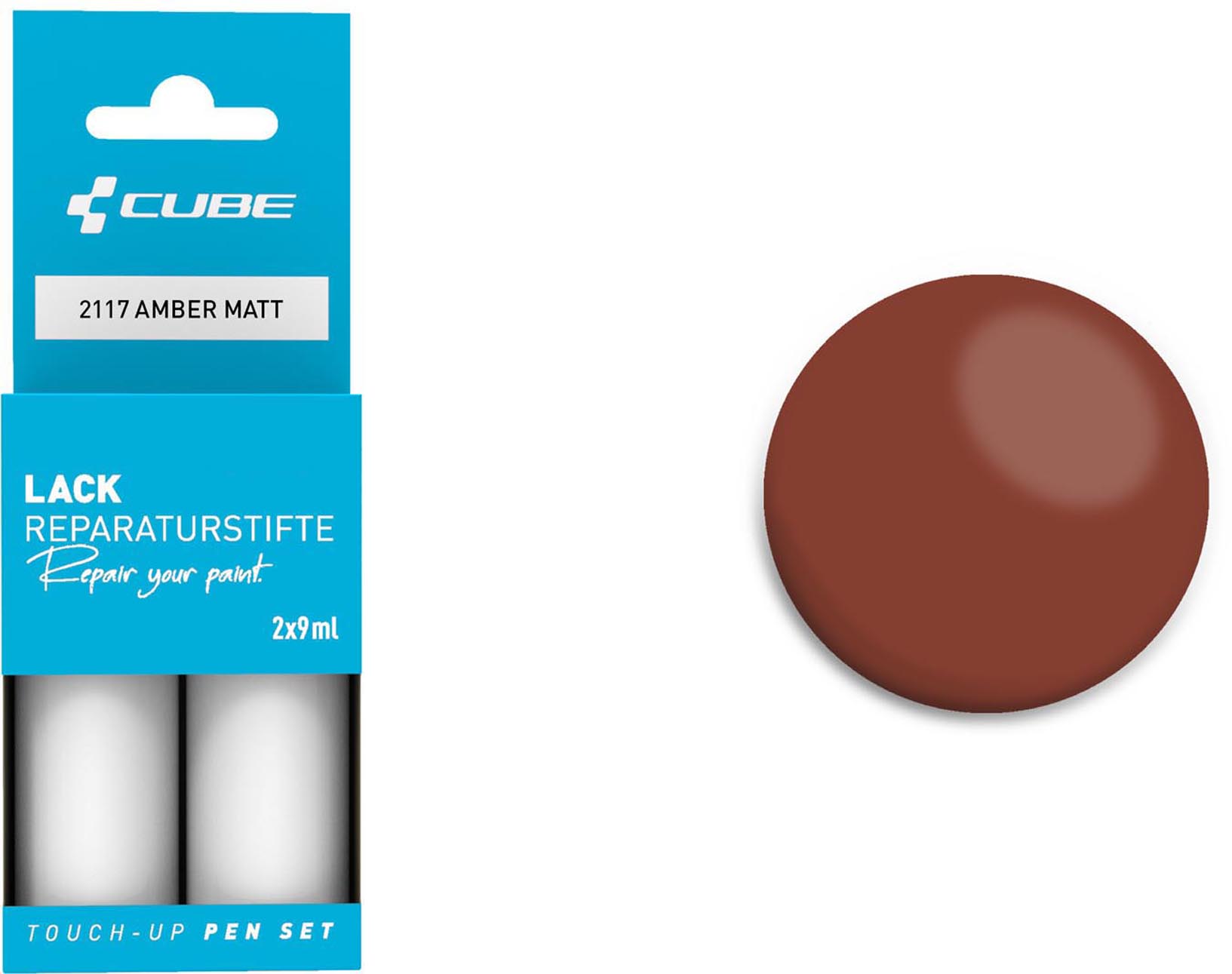 Cube Lakstiftenset AMBER mat 2117