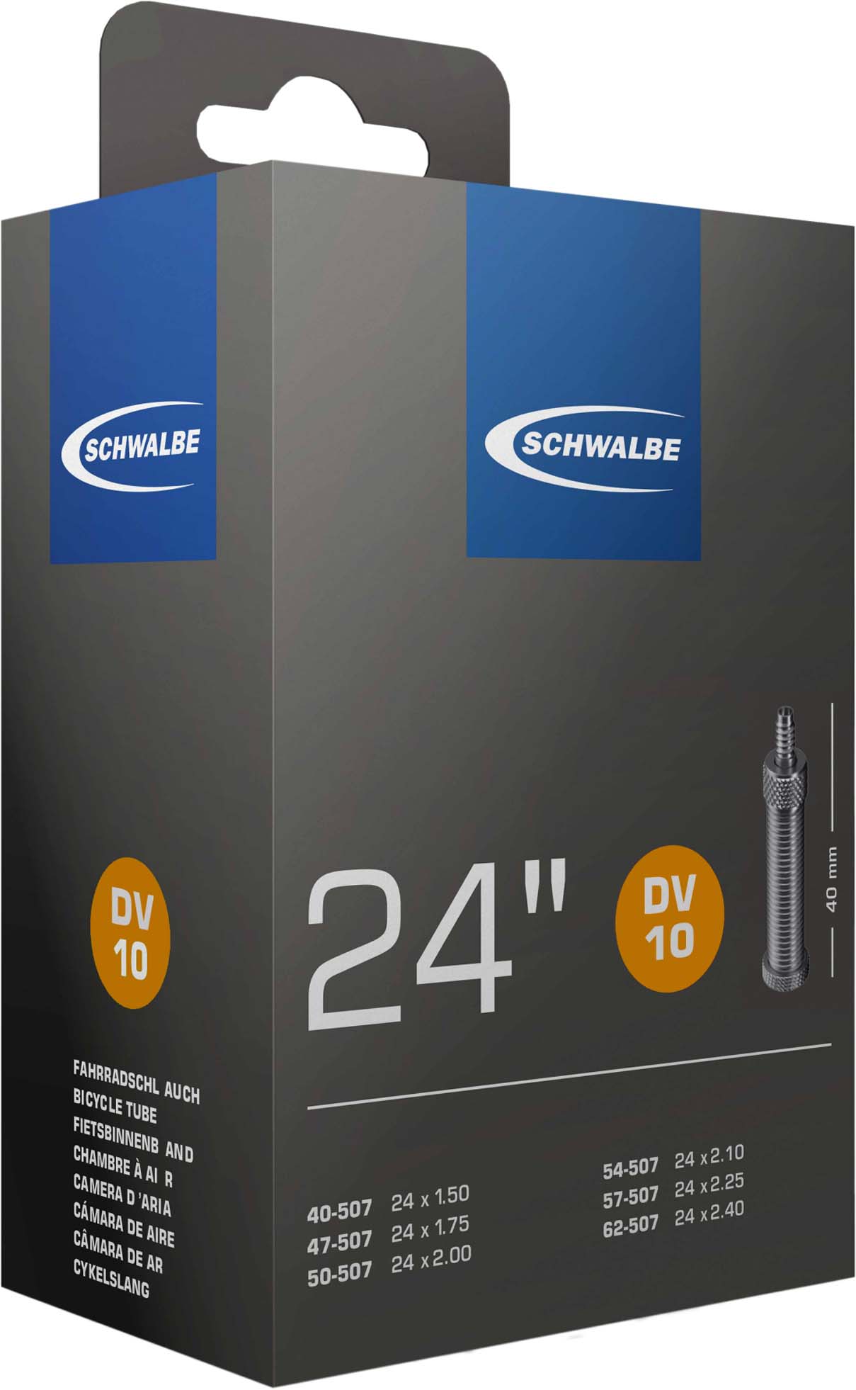 Schwalbe Slang nr. 10 DV 40mm