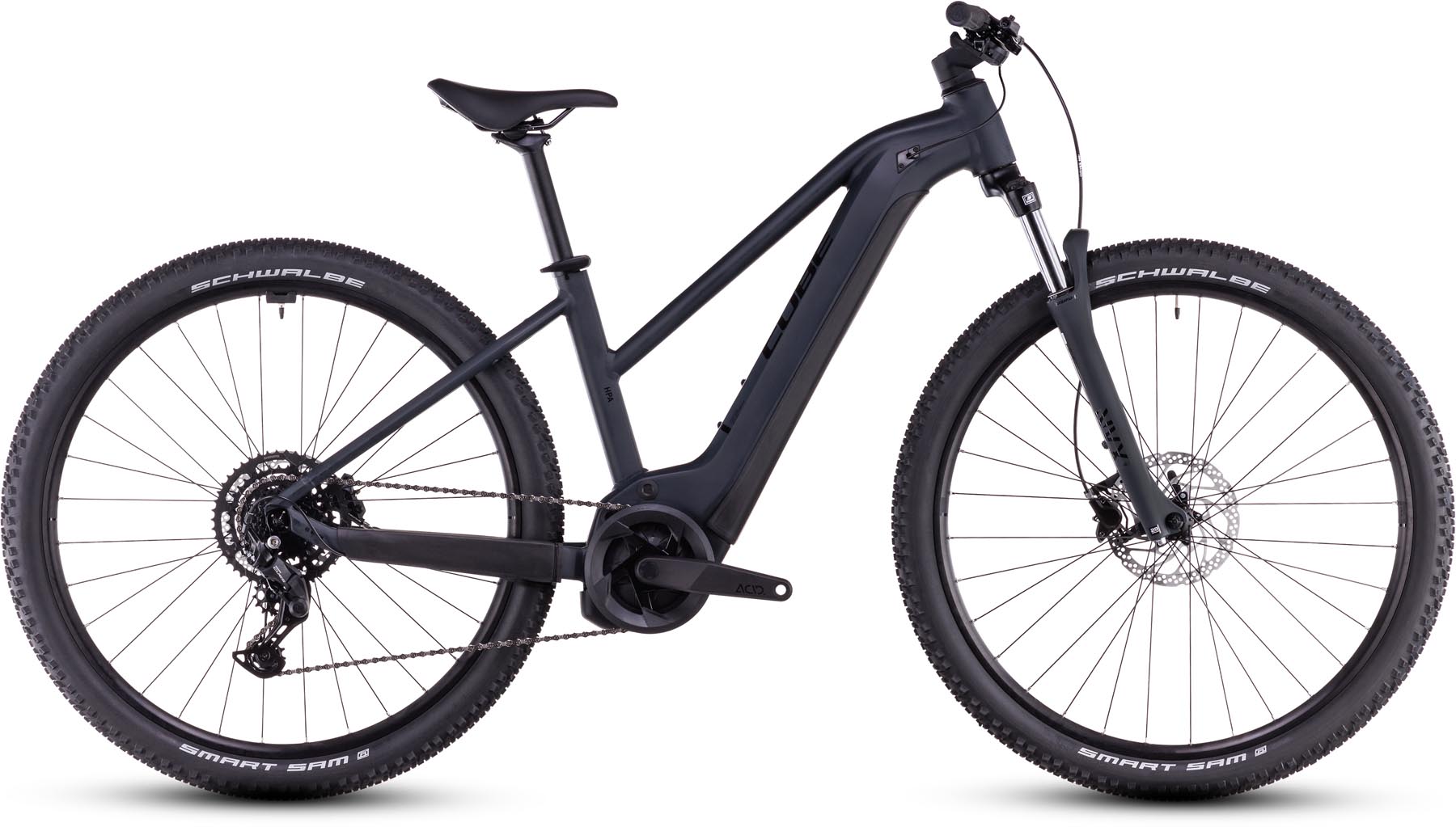 Cube Reaction Hybrid Performance 625 night n black 2025 - E-Bike Hardtail Mountainbike Dames
