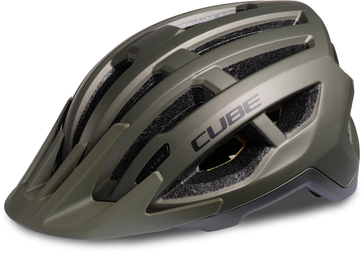 CUBE Helm OFFPATH TM rietgroen