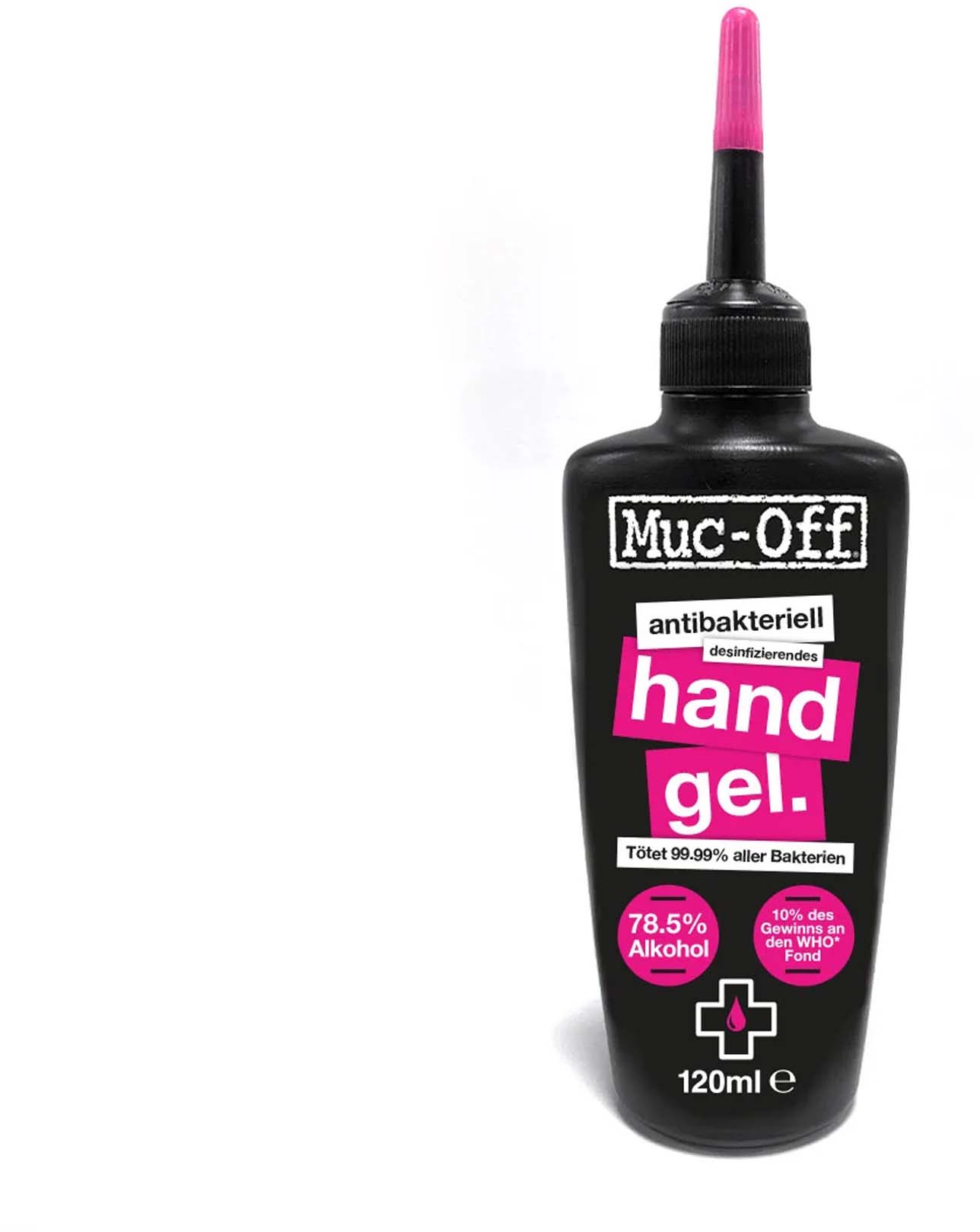 Muc-Off Antibacteriële desinfecterende handgel 120 ml