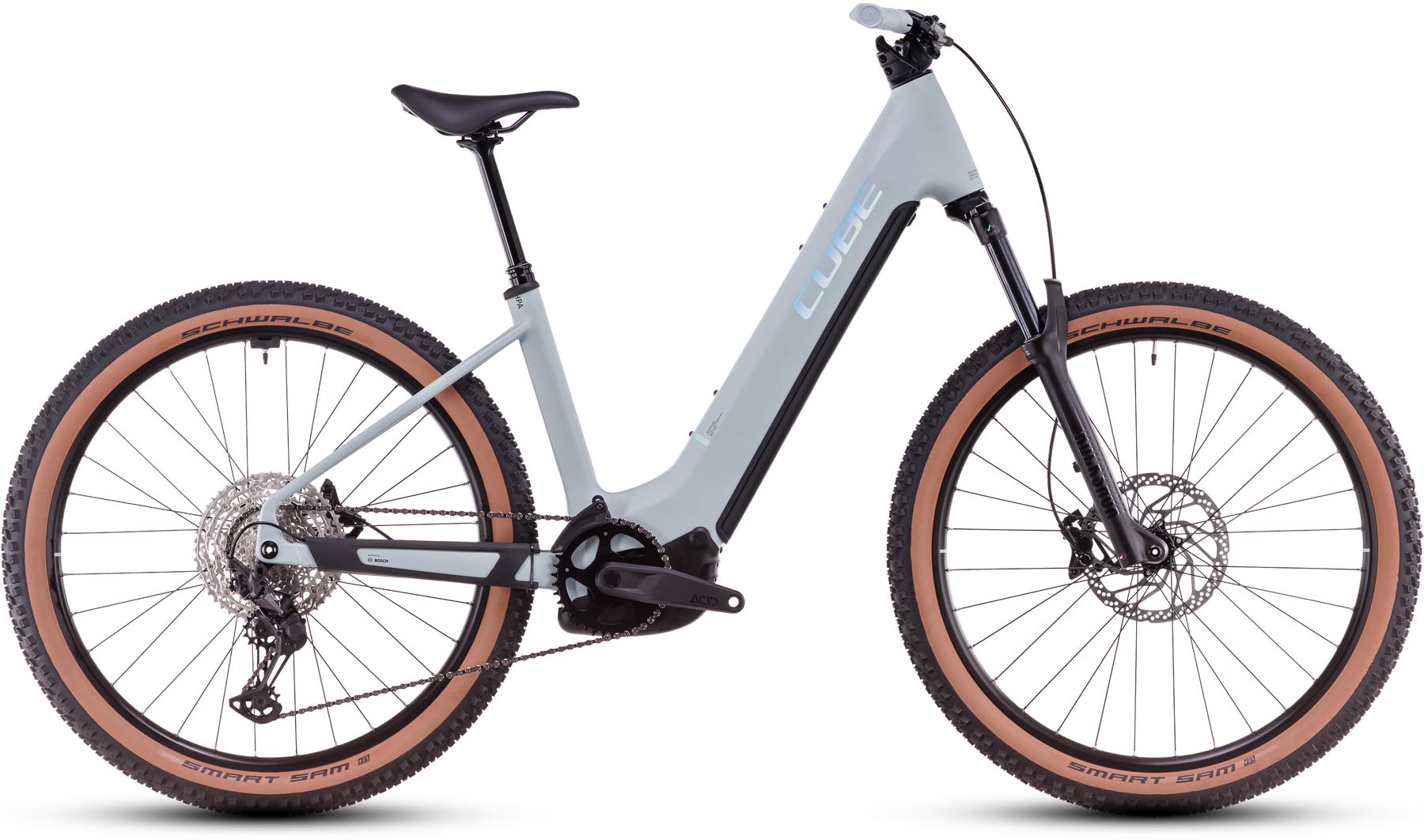 Cube Reaction Hybrid Race 800 desertgreen n prism 2025 - E-Bike Hardtail Mountainbike lage instap