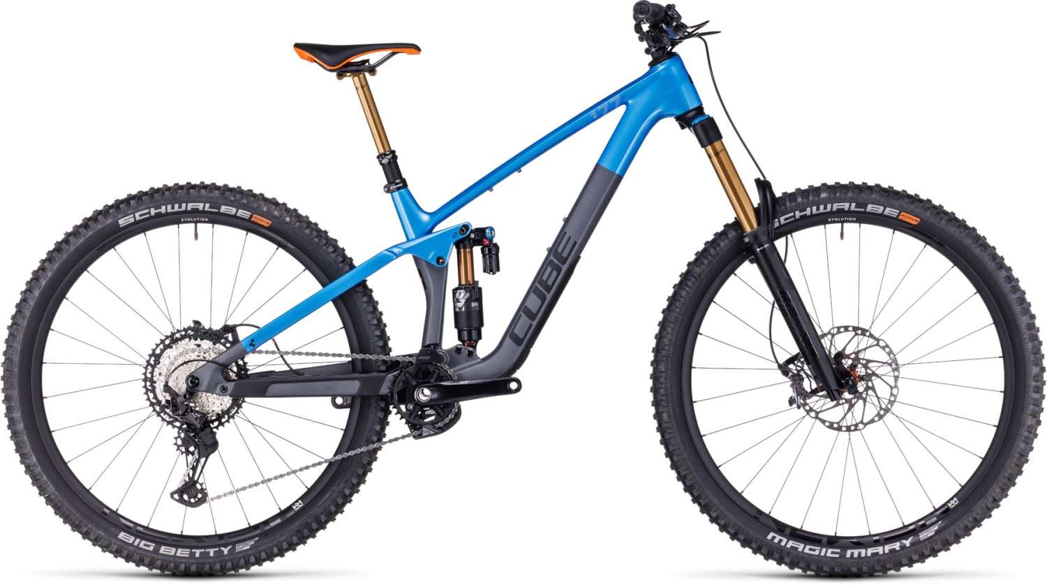 Cube Stereo ONE44 C 68X SLT liquidblue n black MTB MHW