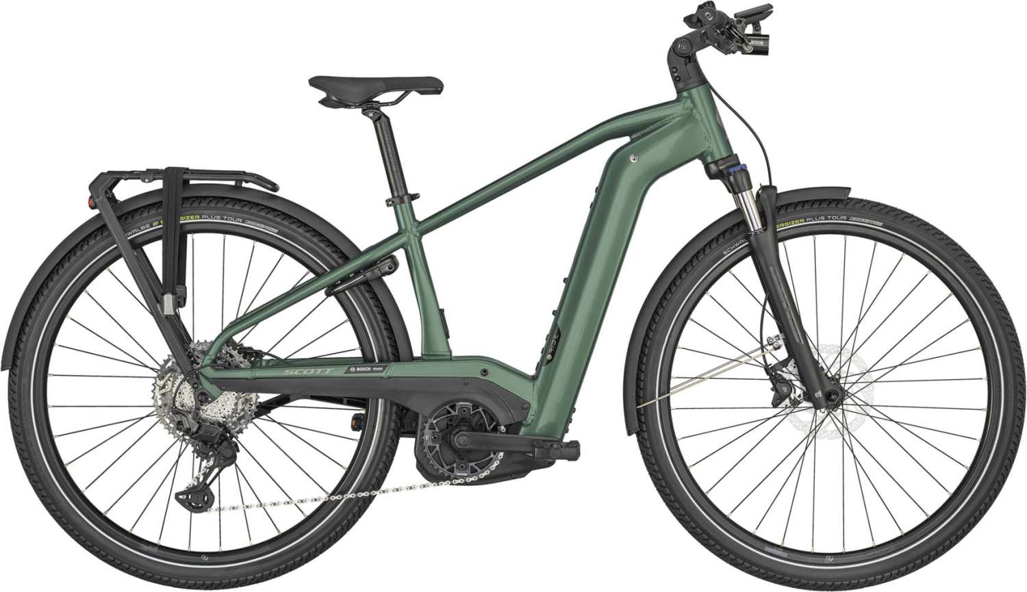 Scott Sub Sport eRIDE 10 Lady Malachite Green 2023 E Bike Trekkingfiets Dames MHW